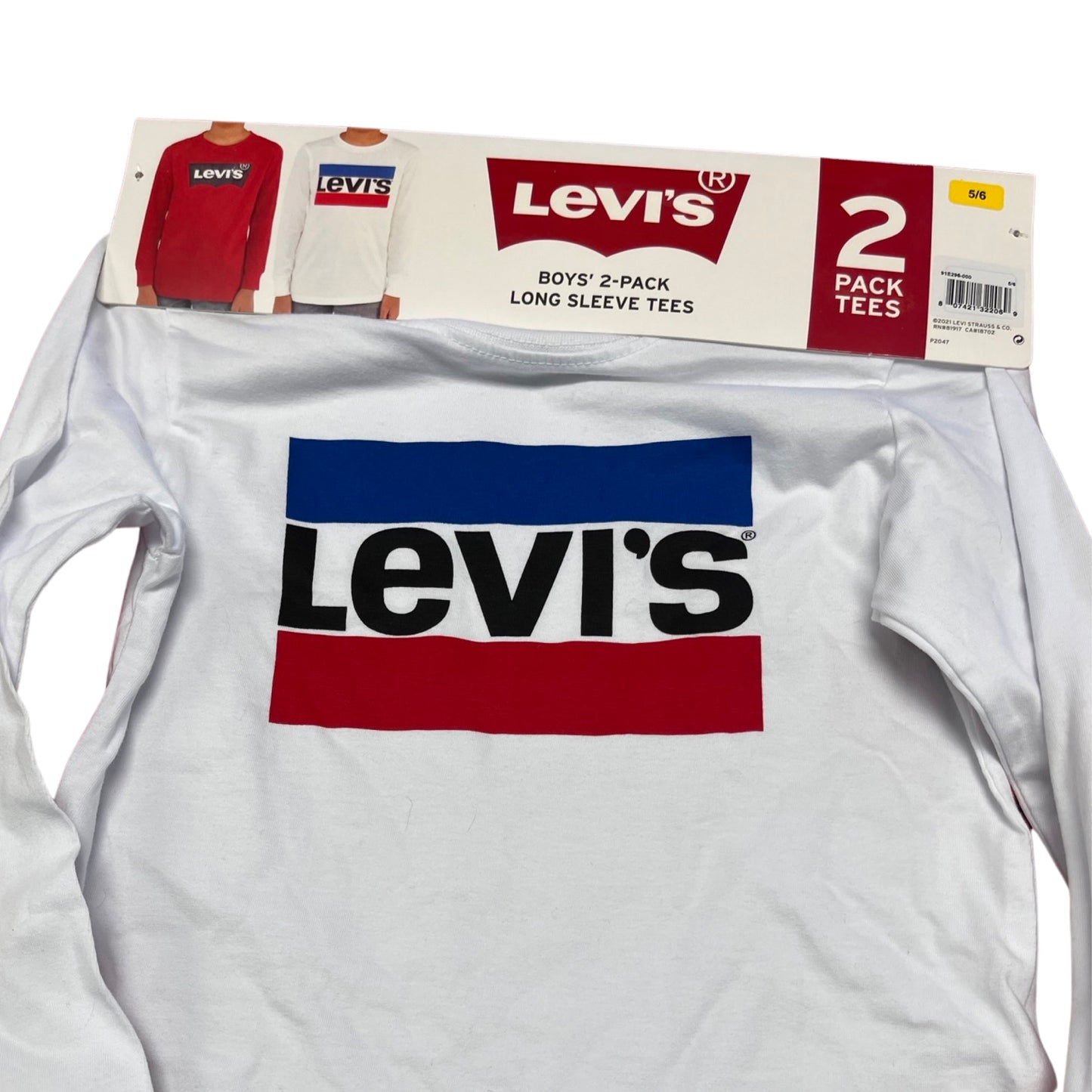 5-6 New Levi’s Tee Shirts