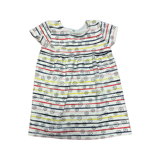 3T Flowers and Stripes Dress