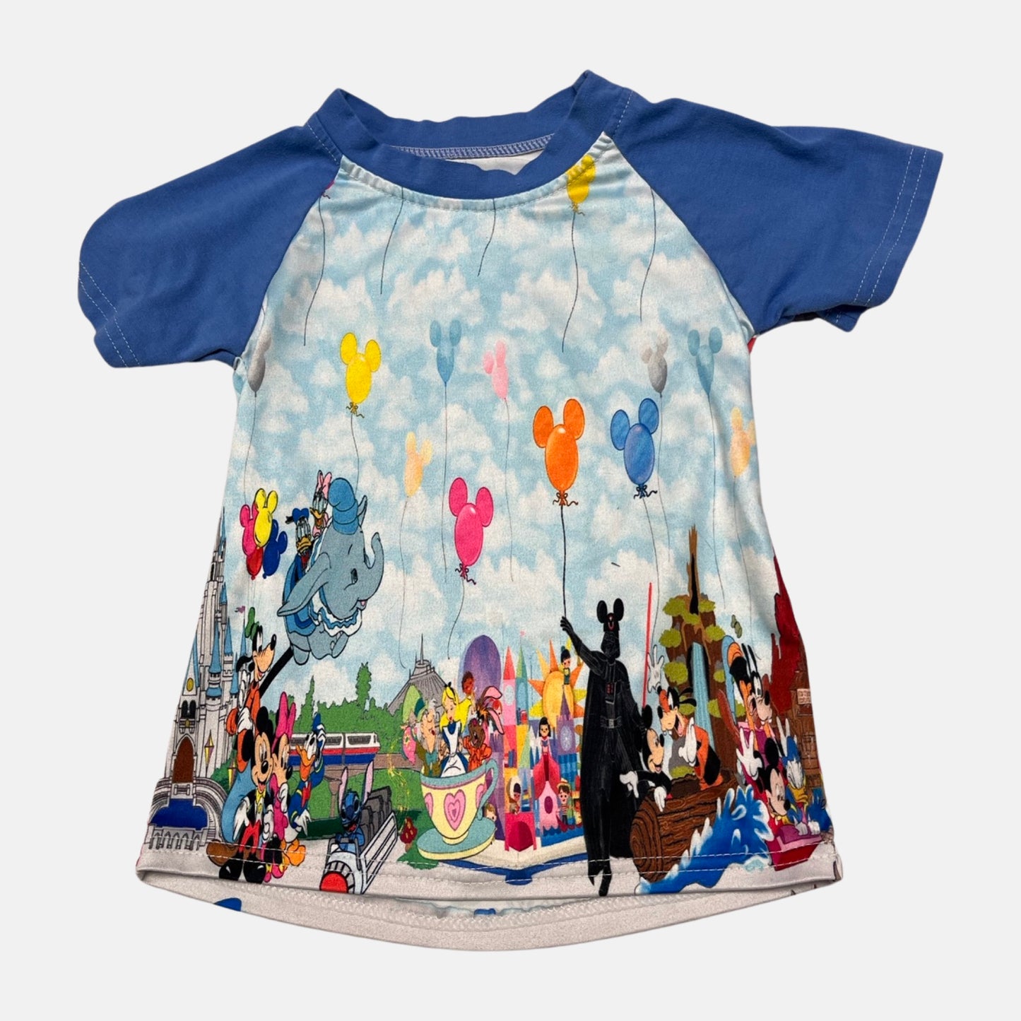 2T Disney World Balloon Shirt